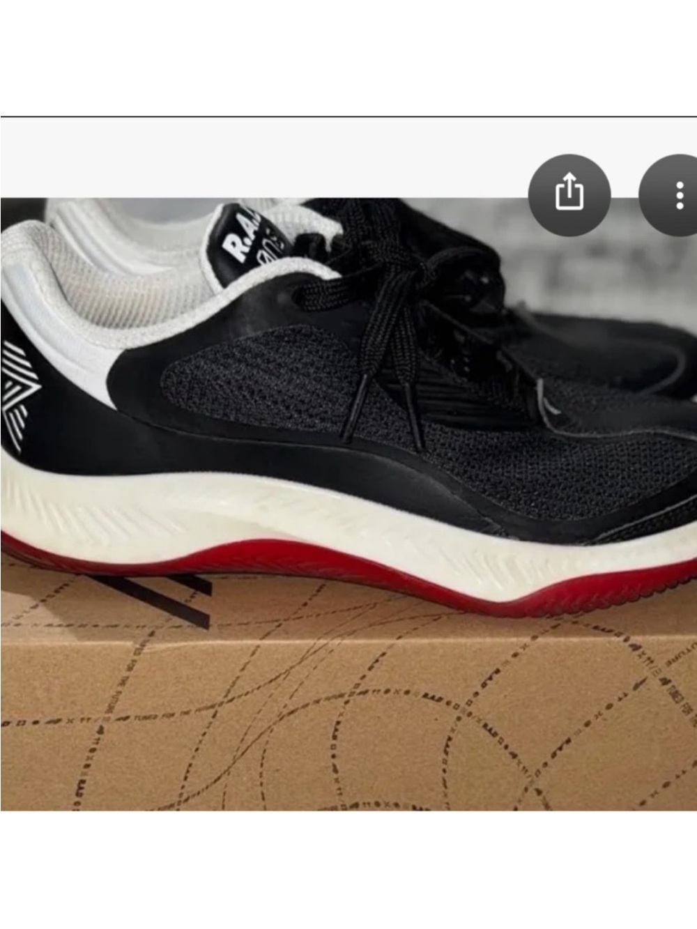 RAD ONE TRAINERS SZ 8.5